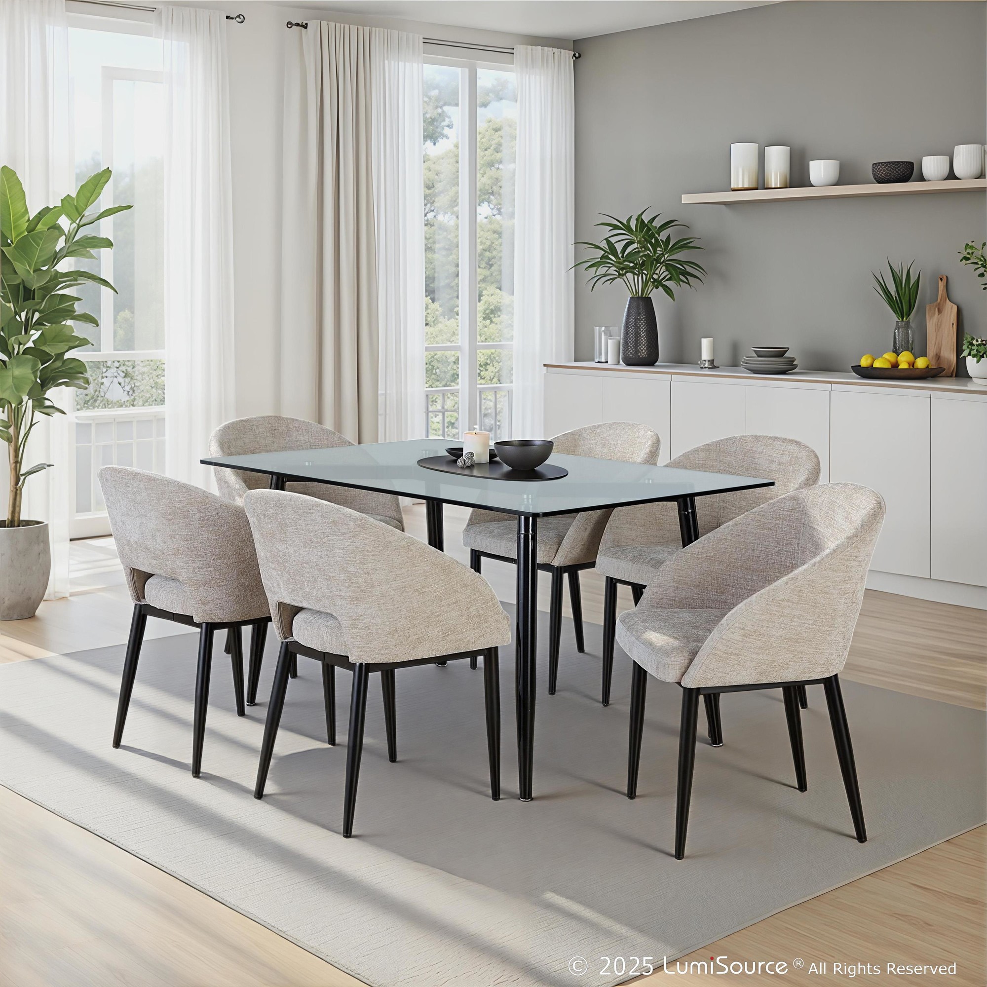 Renee Upholstered Chair - Set Of 2